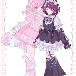 PRÉ-ENCOMENDA Mizuki x Ena standee projeto sekai