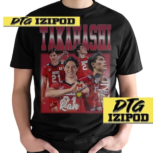 Ran Takahashi Shirt Sport Japanese Vintage Classic Retro Tshirt Long Sleeve Unisex Bestseller Design Graphics Tee Youth Adult Bootleg Gift