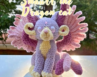 Smaurr the Dragon Cat - Crochet Pattern