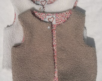 Soft baby and child vest
