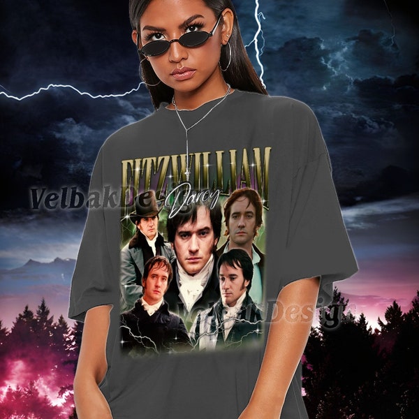 Limited Fitzwilliam Darcy TShirt - Character Movie Shirt - TV Series