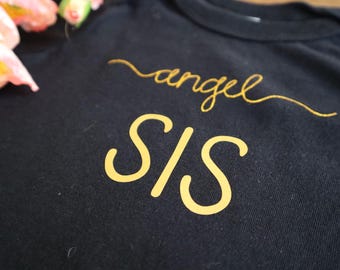 Personalized Angel Baby Bodysuit | Memorial Infant Shirt