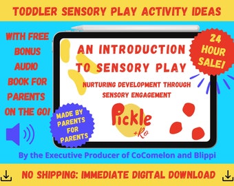 Toddler Sensory Play Activity Ideas | Done-for-you Indoor and Outdoor Montessori Education Plan | Stress Free At Home Learning