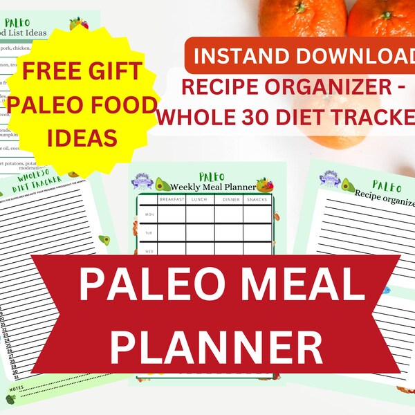 Paleo Diet - Etsy