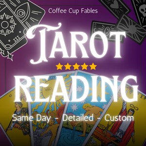 SAME DAY Tarot Reading | Personalized | Quick Reading | In Depth |