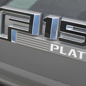 Premium Cast Vinyl Decal Letters for 2016-2020 F-150 Fender and Tailgate Emblems