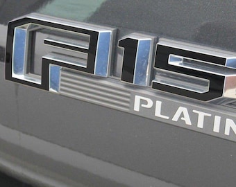 Premium Cast Vinyl Decal Letters for 2016-2020 F-150 Fender and Tailgate Emblems