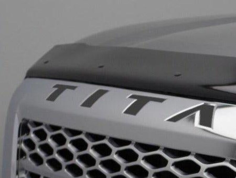 Premium Cast Vinyl Decal Letter Inserts for 2016-2025 Titan Grille image 1