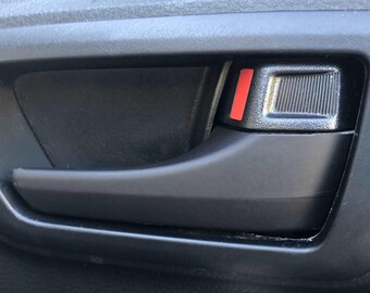 Premium Cast Vinyl Wraps for 2016-2023 Tacoma Interior Door Handles