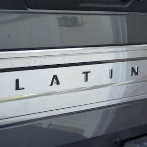 Premium Cast Vinyl Decal Letter Inserts for 2017-2024 F-250/F-350 PLATINUM Tailgate