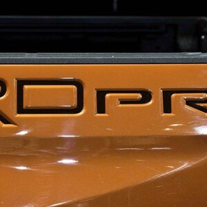 Premium Cast Vinyl Decal Letter Inserts for 2015-2021 Tundra TRD Pro Bedside Fenders x2