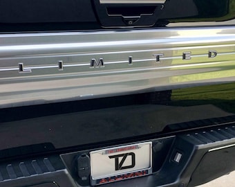Premium Cast Vinyl Decal Letter Inlays for 2016-2026 F-150 LIMITED Hood and Tailgate