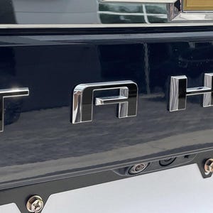 Premium Cast Vinyl Decal Letters for 2007-2026 Tahoe Door and Liftgate Emblems