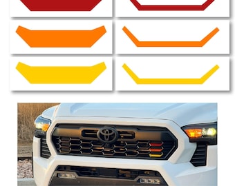 Heritage Vinyl Grille Decals for 2024+ Tacoma