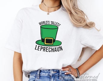 Camiseta para maestros del Día de San Patricio: Camiseta gráfica con sombrero de duende