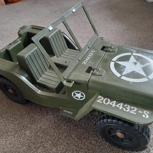 GI.joe (action man) 走行車 サニースマイル社 1970年代
