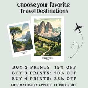Madeira Poster Portugal Travel Poster | Gift Travel Nature Island Landscape | Travel Art | Retro Wall Art image 10