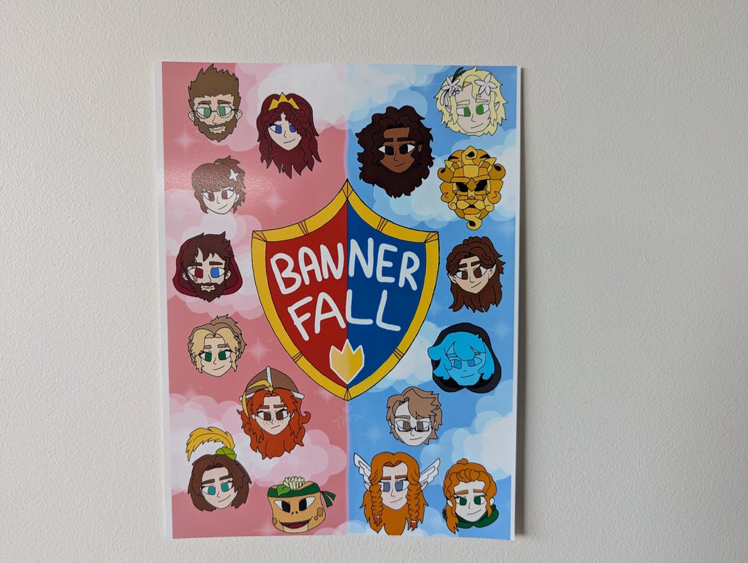 Bannerfall Fanart A5 Print - Etsy