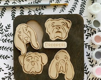 DIY paint kit - DROOPERS Dog Magnet Kit