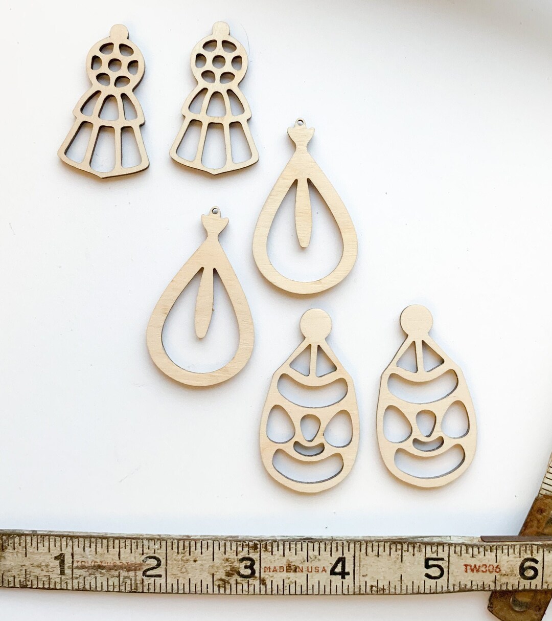 Drop Earring Variety Pack for Macramé Jewelry Natural Etsy