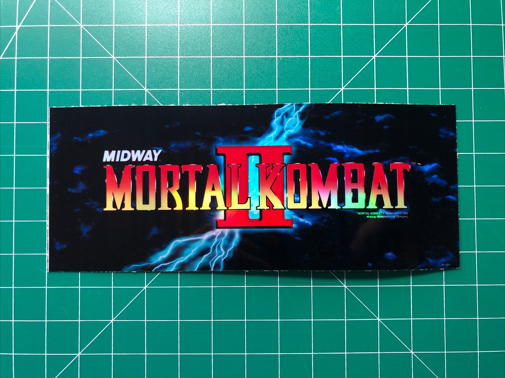 Stickers Mortal Kombat Pour Borne D'arcade MAME – Neuf, Avec Cadeaux