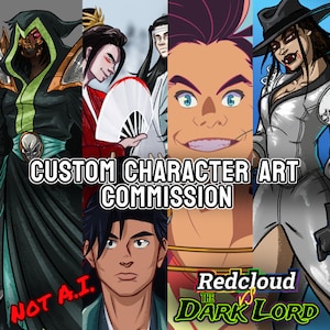 Custom Stylized Character Art - DnD, OCs, Fan Art, Etc
