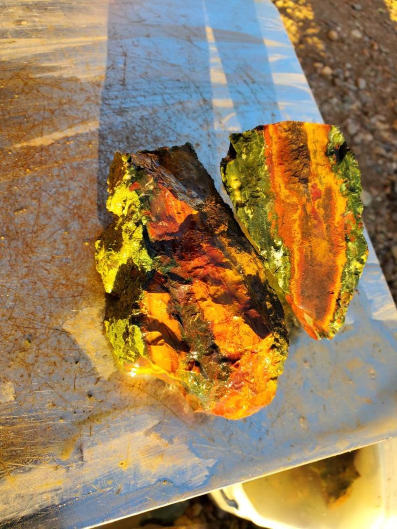 2lb Lot 6 Different Rock Variety Mixed Small Rough To Tumble Etsy