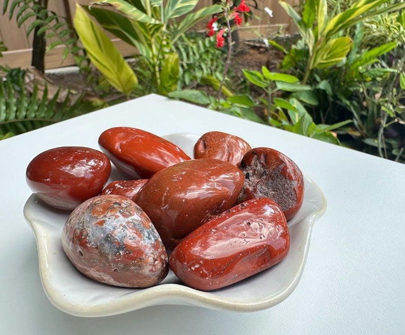 Red Jasper / Brecciated Jasper Tumble