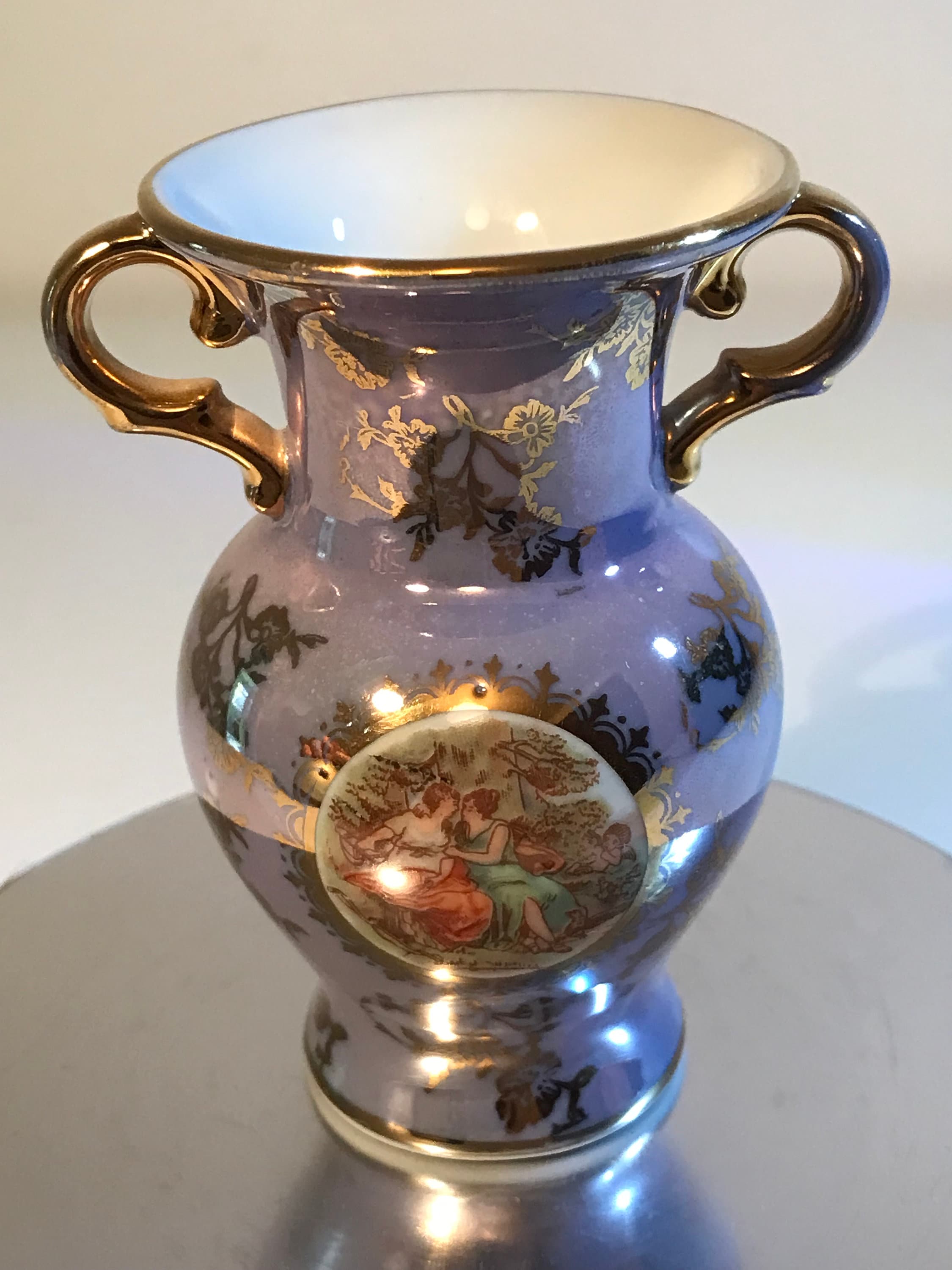 Dresden china vase - Etsy 日本