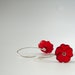 see more listings in the Lucite Flower Earrings section