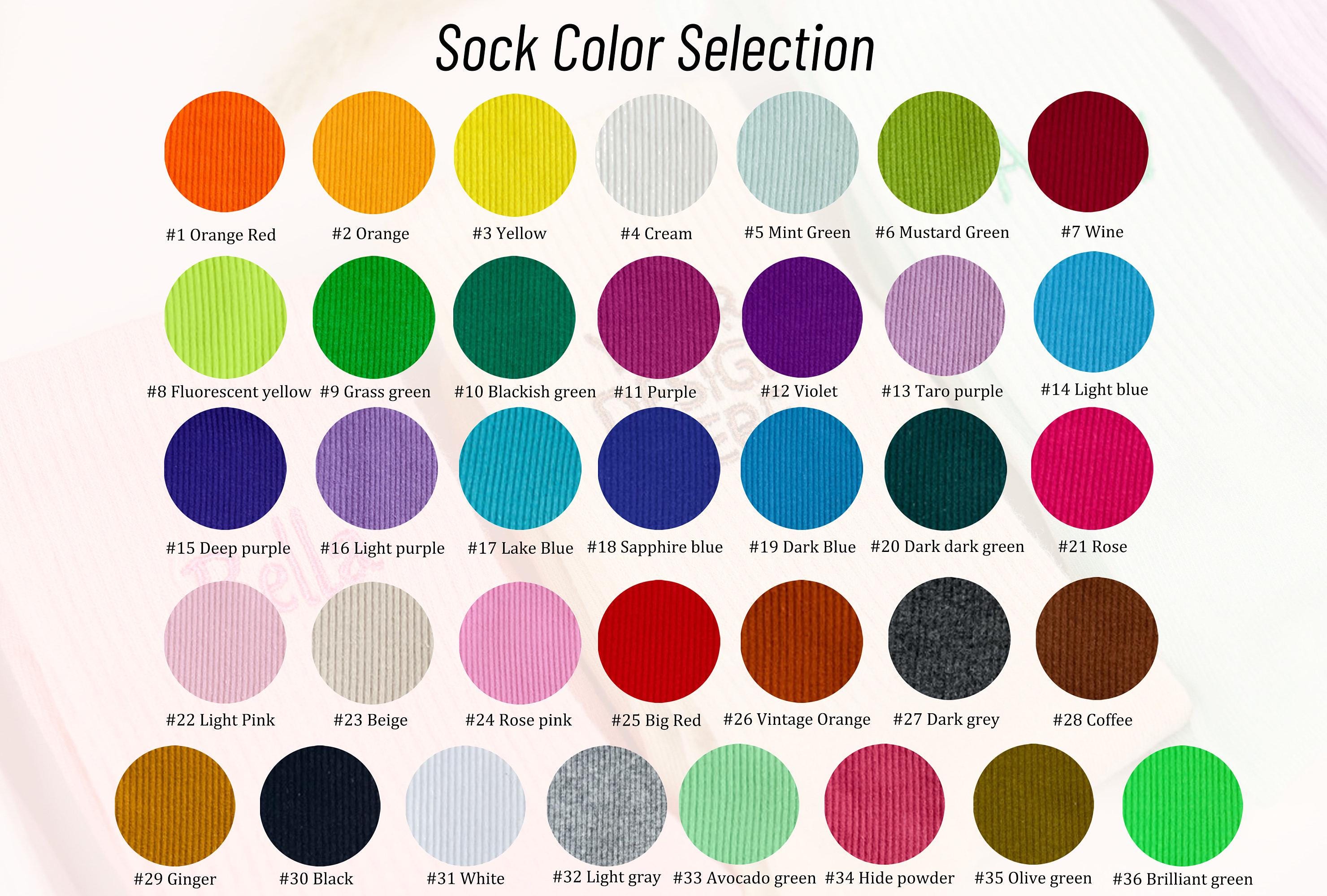 Customized embroidered socks with your name, text, and logo, personalized women&#39;s socks, personalized unique gifts, sports socks, team socks