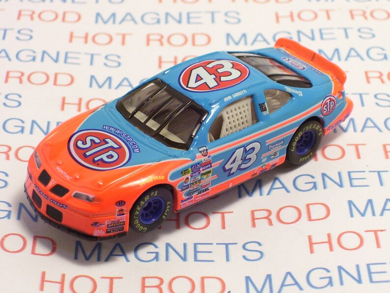 NASCAR John Andretti 43 STP Pontiac Grand Prix Magnet Hot | Etsy