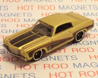 1970 Chevrolet Chevy Monte Carlo SS Magnet : Hot Rod, Man Cave, Refrigerator, Toolbox, Stocking Stuffer, Party Favor, Fridge, Birthday Gift