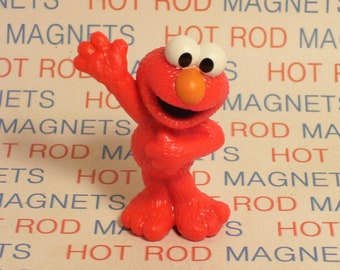 Figura magnética 3D de Elmo n.° 2 - Barrio Sésamo, Big Bird, TV, dibujos animados, habitación infantil, adorno para tarta, coleccionable, recuerdo de fiesta, regalo de Navidad, PBS