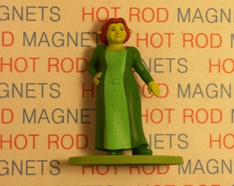 Princess Fiona 3D Figure Magnet - Shrek, Movie, Cartoon, Kids Room, Cake Topper, Collectible, Party Favor, Dreamworks, Kitchen Decor, Gift