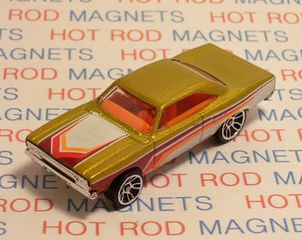 Tool Box Magnet Gift Item 1972 Dodge Challenger Orange Refrigerator 