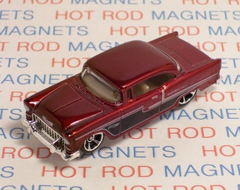 1955 Chevrolet Chevy Bel Air Magnet : Hot Rod, Tool Box, Refrigerator, Man Cave, Stocking Stuffer, Party Favor, Birthday Gift, For Him