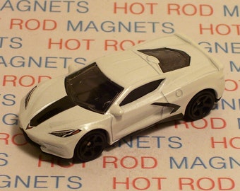 2020 C8 Chevrolet Chevy Corvette Magnet : Hot Rod, Man Cave, Refrigerator, Party Favor, Cake Topper, Father, Birthday Gift, For Him