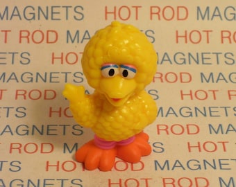 Figura magnética 3D de Big Bird - Barrio Sésamo, TV, dibujos animados, habitación infantil, adorno para tarta, coleccionable, recuerdo de fiesta, niños, PBS, regalo de cumpleaños
