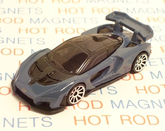 Imán de McLaren Senna: Hot Rod, Man Cave, Exótico, Fundición a presión, Recuerdo de fiesta, Adorno para tarta, Refrigerador, Caja de herramientas, Regalo para calcetines navideños, Refrigerador, Papá