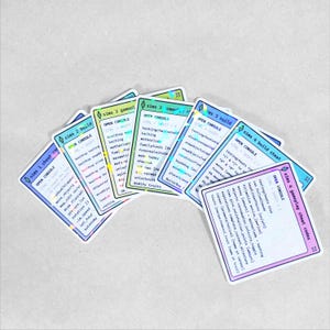 TRUCO PARA PAQUETE SIMS: Pegatinas holográficas / Resistente al agua para portátil y botella de agua / Fabricado en Canadá