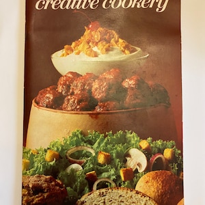 Kellogg’s Creative Cookery 1971 Cookbook Vintage Recipes booklet