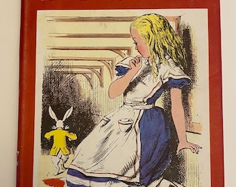 Alice in Wonderland Vintage Children's Book Illustrated Plus Seven other stories Classics, 1958 Doubleday