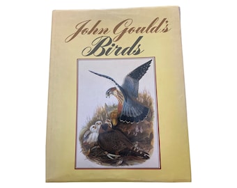 John Gould’s BIRDS Large Vintage Book with 300+ Color Illustrations