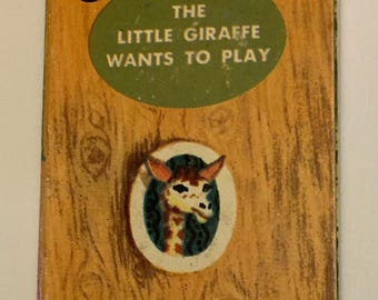 The Little Giraffe Wants to Play A Tiny Golden Book  Pictures by Garth Williams Miniature Book 1948