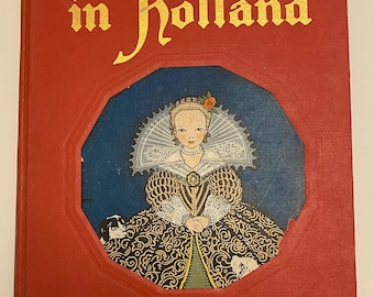 Tales Told in Holland Beautifully Illlustrated PETERSHAM 1950 c HC Storybook My Travelship Series 1926 Maud Miska Petershan Illustrations