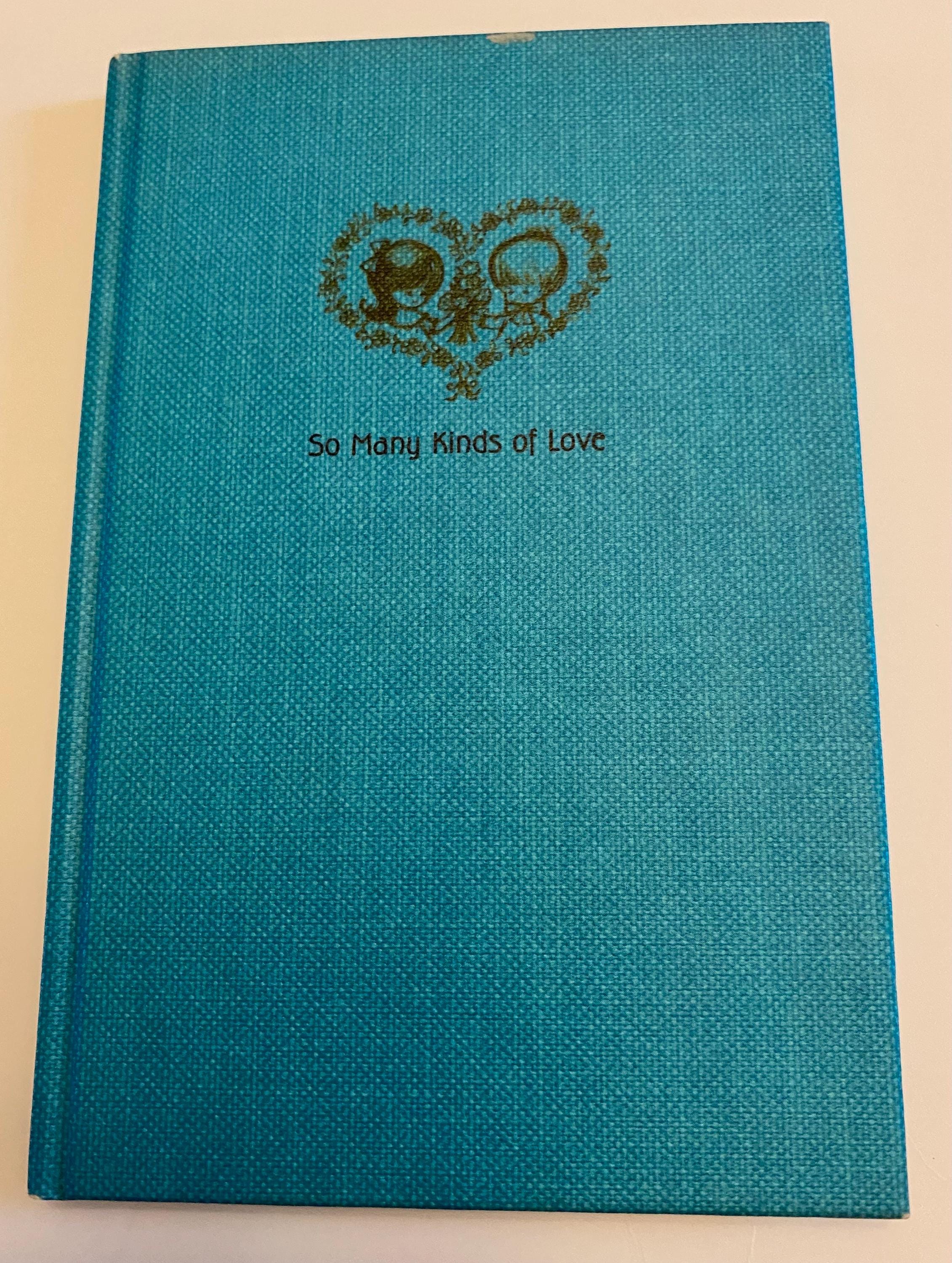 1968 Hallmark Little Illustrated Book so Many Kinds of Love