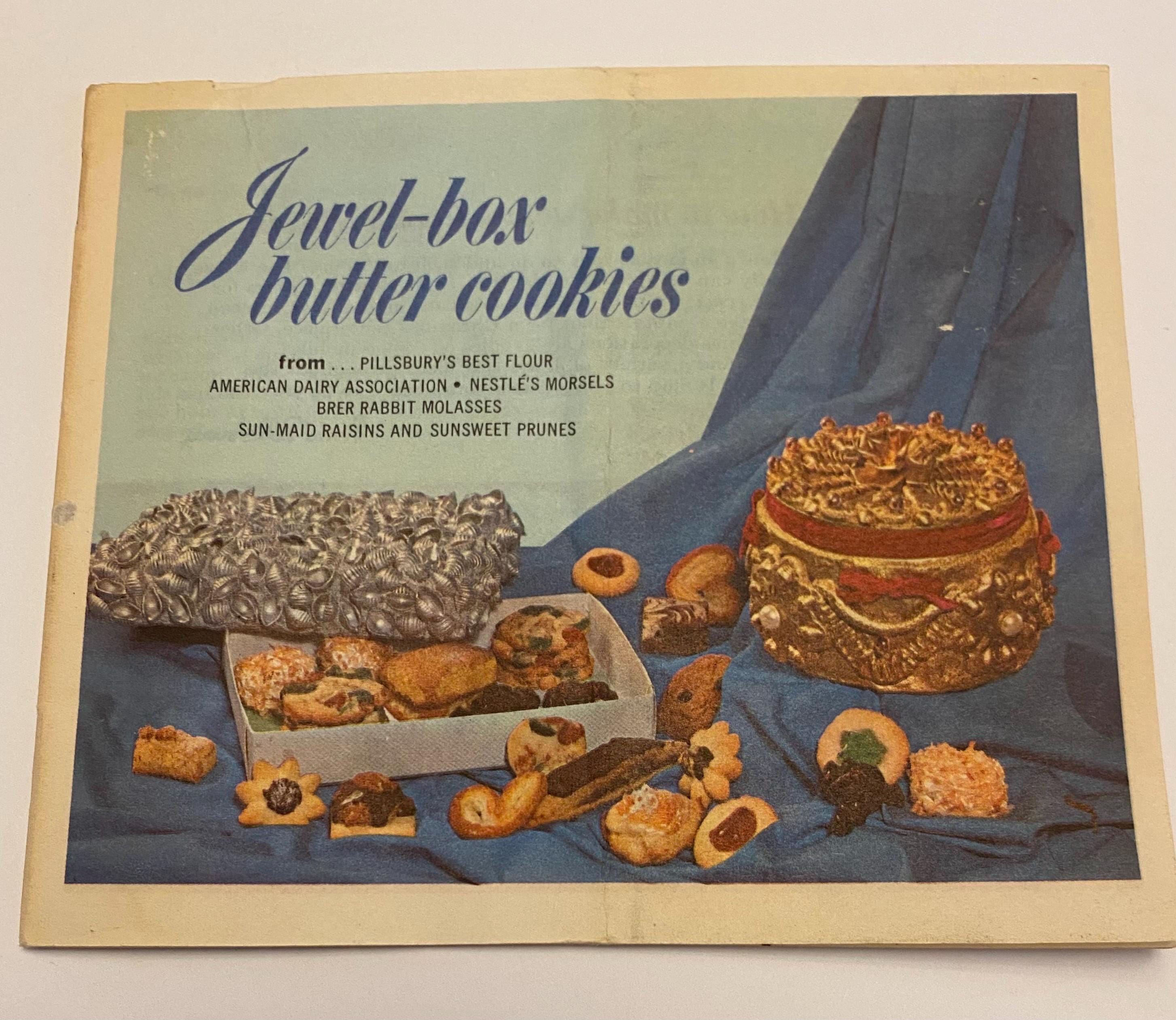 c. 1950s USA Pillsbury recipes ‘Jewel-box butter cookies’ c. 1950s USA Pillsbury recipes ‘Jewel-box butter cookies’