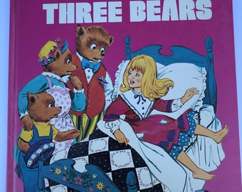 Goldilocks and the Three Bears 1982 Printed in Belgium Hard Cover Illustrated