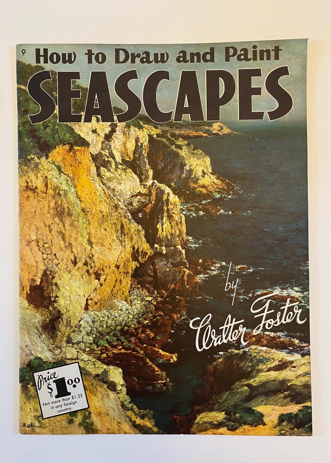 How to Draw and Paint SEASCAPES Vintage Walter Foster Art Instruction ...